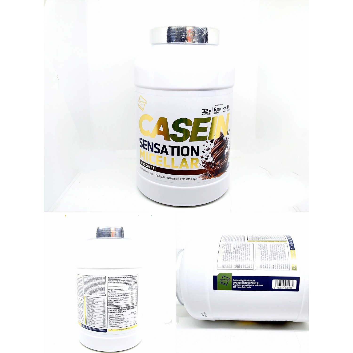 Caseína Micelar Casein Sensation | Proteína de Liberación Lenta 2 kg - Imagen 2